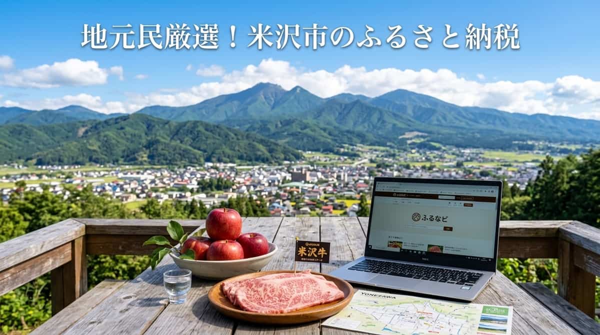 米沢市のふるさと納税を紹介するアイキャッチ画像